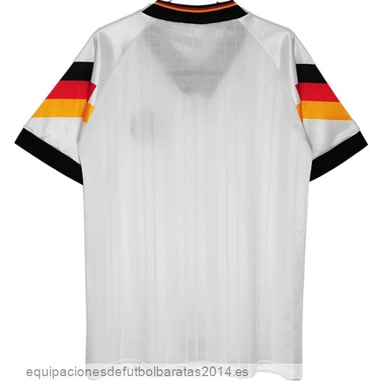 Nuevo 1ª Camiseta Alemania Retro 1992 Blanco Baratas